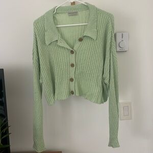 Urban outfitters green cardigan